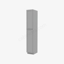 AB-WP1596 Tall Wall Pantry Cabinet | Forevermark Lait Gray Shaker