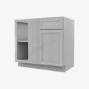 AN-BBLC39/42-36""W Base Blind Corner Cabinet | Forevermark Nova Light Grey Shaker