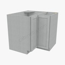 AN-LS3612S (EZR3612) Easy (EZ) Reach Lazy Susan Base Corner Cabinet | Forevermark Nova Light Grey Shaker