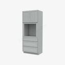 AN-OC3384B Tall Oven Cabinet | Forevermark Nova Light Grey Shaker