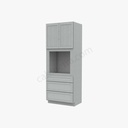 AN-OC3390B Tall Oven Cabinet | Forevermark Nova Light Grey Shaker