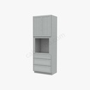 AN-OC3396B Tall Oven Cabinet | Forevermark Nova Light Grey Shaker