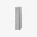 AN-W0942 Single Door Wall Cabinet | Forevermark Nova Light Grey Shaker