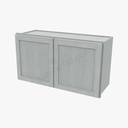 AN-W3318B Double Door Wall Cabinet | Forevermark Nova Light Grey Shaker