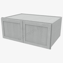 AN-W361524B Wall Refrigerator Cabinet | Forevermark Nova Light Grey Shaker