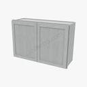 AN-W3624B Double Door Wall Cabinet | Forevermark Nova Light Grey Shaker