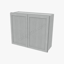 AN-W3630B Double Door Wall Cabinet | Forevermark Nova Light Grey Shaker