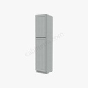 AN-WP1890 Tall Wall Pantry Cabinet | Forevermark Nova Light Grey Shaker