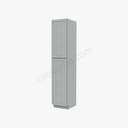 AN-WP1896 Tall Wall Pantry Cabinet | Forevermark Nova Light Grey Shaker