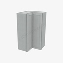 AN-WSQ2442 Easy Reach Wall Corner Cabinet | Forevermark Nova Light Grey Shaker