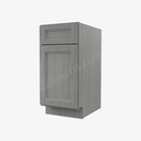 TG-B15 Single Door Base Cabinet | Forevermark Midtown Grey