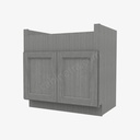 TG-FSB33B Farm Sink Base Cabinet | Forevermark Midtown Grey