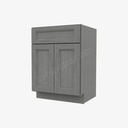 TG-S2421B-34-1/2"" Sink Base Vanity with Drawers | Forevermark Midtown Grey