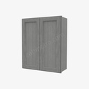 TG-W3036B Double Door Wall Cabinet | Forevermark Midtown Grey