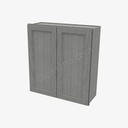 TG-W3336B Double Door Wall Cabinet | Forevermark Midtown Grey