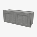 TG-W3615B Double Door Wall Cabinet | Forevermark Midtown Grey
