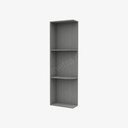 TG-WES536 Wall End Shelf with Open Shelves | Forevermark Midtown Grey