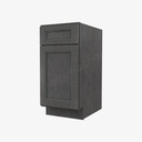 TS-B15 Single Door Base Cabinet | Forevermark Townsquare Grey