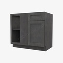 TS-BBLC39/42-36""W Base Blind Corner Cabinet | Forevermark Townsquare Grey