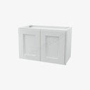 TW-W2415B Double Door Wall Cabinet | Forevermark Uptown White