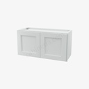 TW-W3015B Double Door Wall Cabinet | Forevermark Uptown White