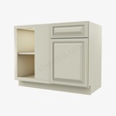 SL-BBLC45/48-42""W Base Blind Corner Cabinet | Forevermark Signature Pearl