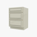 SL-DB24(3) 3 Drawer Pack Base Cabinet | Forevermark Signature Pearl