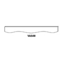 SL-VAS48 Sculpture Valance | Forevermark Signature Pearl