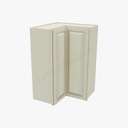 SL-WSQ2436 Easy Reach Wall Corner Cabinet | Forevermark Signature Pearl