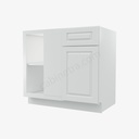 GW-BBLC39/42-36""W Base Blind Corner Cabinet | Forevermark Gramercy White