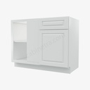 GW-BBLC45/48-42""W Base Blind Corner Cabinet | Forevermark Gramercy White