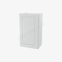 GW-W1830 Single Door Wall Cabinet | Forevermark Gramercy White