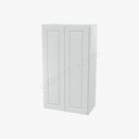 GW-W2436B Double Door Wall Cabinet | Forevermark Gramercy White