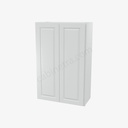 GW-W2742B Double Door Wall Cabinet | Forevermark Gramercy White