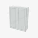 GW-W3342B Double Door Wall Cabinet | Forevermark Gramercy White
