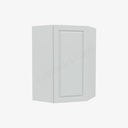 GW-WDC2436 Wall Diagonal Corner Cabinet | Forevermark Gramercy White