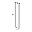 GW-WF642-3/4 Wall Filler | Forevermark Gramercy White