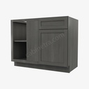 AG-BBLC45/48-42""W Base Blind Corner Cabinet | Forevermark Greystone Shaker