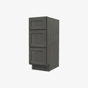 AG-SVB1221-34-1/2"" Bathroom Cabinet Vanity Drawer Pack | Forevermark Greystone Shaker