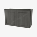 AG-W3018B Double Door Wall Cabinet | Forevermark Greystone Shaker