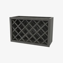 AG-W3018WR Wine Rack Cabinet | Forevermark Greystone Shaker