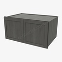 AG-W361824B Wall Refrigerator Cabinet | Forevermark Greystone Shaker