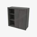 AG-WBLC30/33-3042 Wall Blind Corner Cabinet | Forevermark Greystone Shaker
