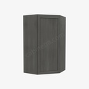 AG-WDC2442 Wall Diagonal Corner Cabinet | Forevermark Greystone Shaker