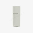 TQ-WP2484B Tall Wall Pantry Cabinet with Butt Doors | Forevermark Townplace Crema