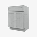 AN-B24B Double Door Base Cabinet | Forevermark Nova Light Grey Shaker