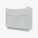 TW-FSB36B Farm Sink Base Cabinet | Forevermark Uptown White