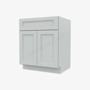 TW-SB27B Sink Base Cabinet | Forevermark Uptown White