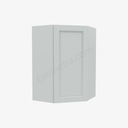 TW-WDC2436 Wall Diagonal Corner Cabinet | Forevermark Uptown White