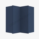 PD-WSQ2430 Easy Reach Wall Corner Cabinet | Forevermark Petit Blue